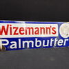 Wizemanns Palmbutter (Gewölbtes Emailleschild um 1920)