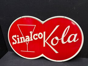 Sinalco Kola Blechschild (Traumzustand / Um 1955)