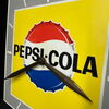 Pepsi Cola Kunststoffuhr (1960er Jahre)