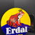 Erdal ﻿Schuhpflege - Emailschild als Ausleger (1930er Jahre)