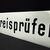 Preisprüfer (gewölbtes Hinweisschild um 1950)