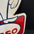 Esso Emailleschild (neuzeitlich) - Darstellung des Öltropfenmännchens (leicht gewölbt)