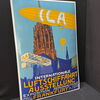 Internationale Luftschiffahrt Ausstellung 1909 (Neuzeitliches Emailleschild)