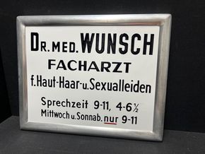 Facharzt für Haut-, Haar- und Sexualleiden