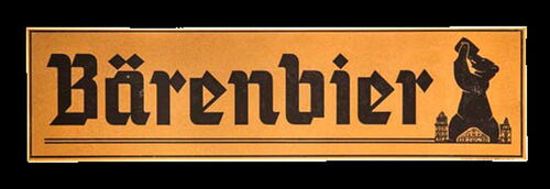 Bärenbier Berlin um 1930