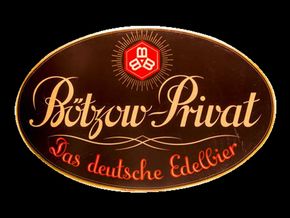 Bötzow Brauerei Berlin Bötzow-Privat - Das deutsche Edelbier um 1930