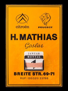 Citroen Peugeot H.Mathias Goslar Breite Str. 69-71 Ruf (05321) 23786