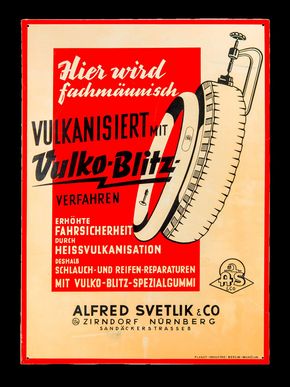 Hier wird fachmännisch Vulkanisiert mit Vulko Blitz…