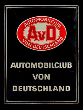 Automobilclub von Deutschland - AvD um 1960