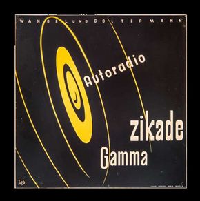 Wandel und Goltermann. Autoradio Zikade Gamma um 1950