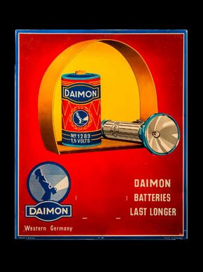 Daimon Batteries last longer, 1957