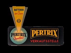 Pertrix Verkaufsstelle um 1950