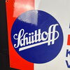 Schüttoff Motorräder Kundendienst Emailschild 48 x 72 cm um 1930