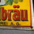 Wormser Apostelbräu Emailleschild Werger-Brauerei A.G 46 x 33 cm - D um 1915