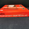 Tischtennis Set 70er/80er Jahre in Originalverpackung (Design-Objekt)