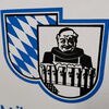 X. Münch-Bräu Feldkirchen bei München / Emailleschild aus dem Jahr 1967