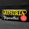 Austria Zigaretten - Österreichische Tabak-Regie (Emailleschild um 1925)