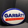 Garbaty Cigaretten Emailschild Oval -  60 x 41 cm - D um 1925/30