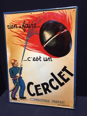 Eiförmige Briketts - Rien a faire c’ est un Cerclet combustible parfait (Um 1915)