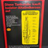Minol - Tankstelle kauft Isolator-Altzündkerzen auf (XL Werbepappe - Beidseitig bedruckt)