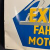 Express Fahrräder Motorräder Blechschild 37 x 51 cm um 1930/50