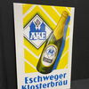 Eschweger Klosterbräu (Abgekantetes Emailleschild um 1950)