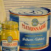 Blechschild Homann Mayonnaise Mayo - Fritz Homann - Dissen - 30 x 21 cm - D um 1955