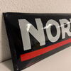 Normann - Tee Import Berlin - Emailleschild 120 x 25 cm - D um 1910/15