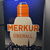 Merkur XXL Glühlampen Emailschild 120 x 80 cm - D um 1950