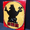 BEUB (Kohleförderung) - Blechschild aus der Zeit um 1920 (A24)