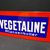 Vegetaline Pflanzenbutter - Flaches Emailleschild aus der Zeit um 1905