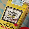 Lande Tabakfabrik - Mokri Cigaretten (50er Jahre Blechschild)