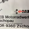 Motorradwerk Zschopau - VEB Motorradwerk (Großes Schauplakat) Motor EM 250 ETZ 250