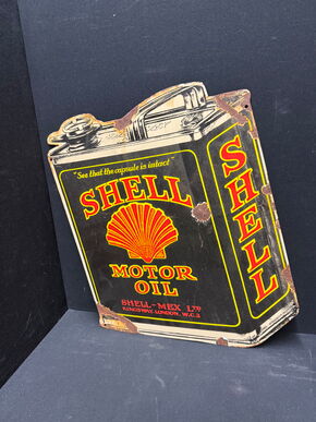 Shell Motor Oil - Kanister (Emailleschild Reproduktion)
