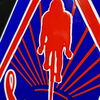 Semper Rennräder - Das Fahrrad von hoher Qualität (Emailleschild um 1925)