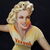 Veedol Pin-Up Schlittschuhläuferin (REPRO Blechschild)