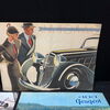 Automobil Prospekt 5er Set - Drei Originale und zwei Reproduktionen