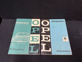 Opel Rekord - 2er Set Betriebsanleitungen
