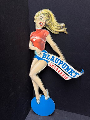 Blaupunkt Autoradio PIN-Up (1950er Jahre)