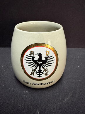 ADAC Keramikbierhumpen „Gau Südbayern“ (Um 1930)