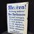 Merken - Ordnung wahren! (Gewölbtes Emailleschild um 1930)