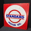 Standard Motor Oil (Flaches Emailleschild)