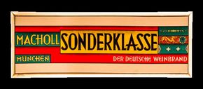 Macholl Weinbrand Sonderklasse. München um 1925