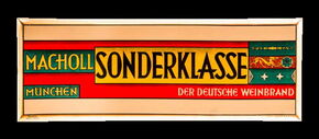 Macholl Weinbrand Sonderklasse. München um 1925
