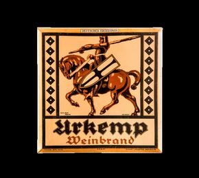 Urkemp Weinbrand um 1930