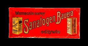 Sanatogen Bauera um 1910