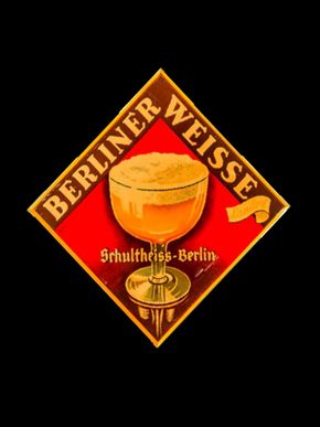 Berliner Weisse Schultheiss Brauerei um 1930