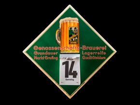 Genossenschafts-Brauerei - Grandauer Lagerreife (Um 1955)