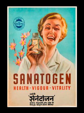 Sanatogen, um 1950