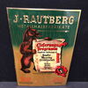 Rautberg J. - Metallhalbfabrikate - Berlin Charlottenburg (50er Jahre) A123